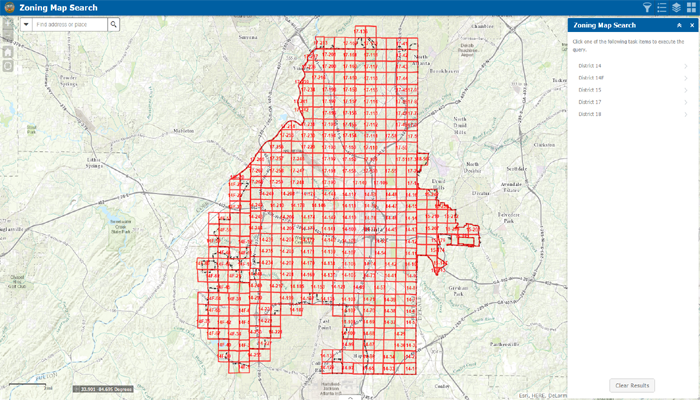 Fulton County Interactive Maps Atlanta Department Of City Planning Gis - Interactive Maps